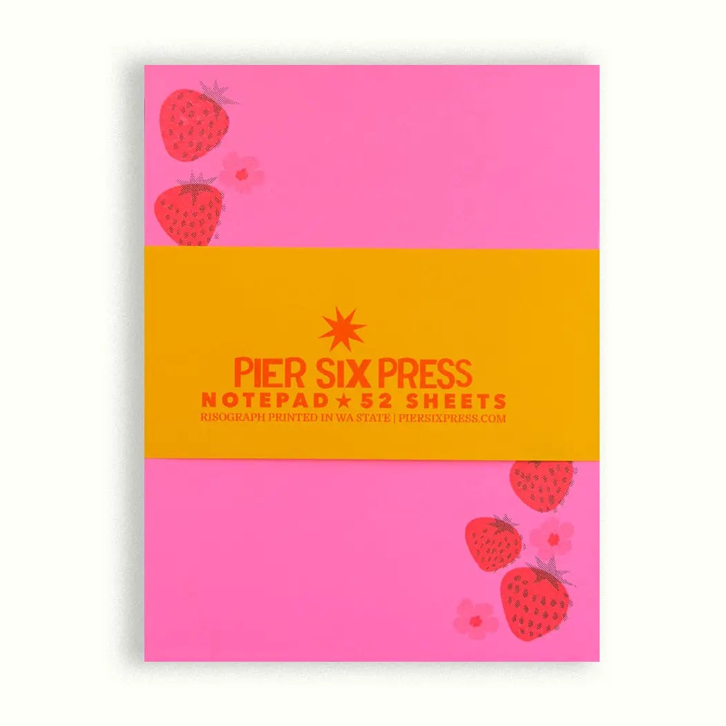 Strawberry 'little Jotter' Notepad