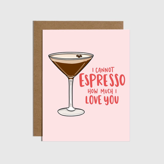 Espresso Martini Card