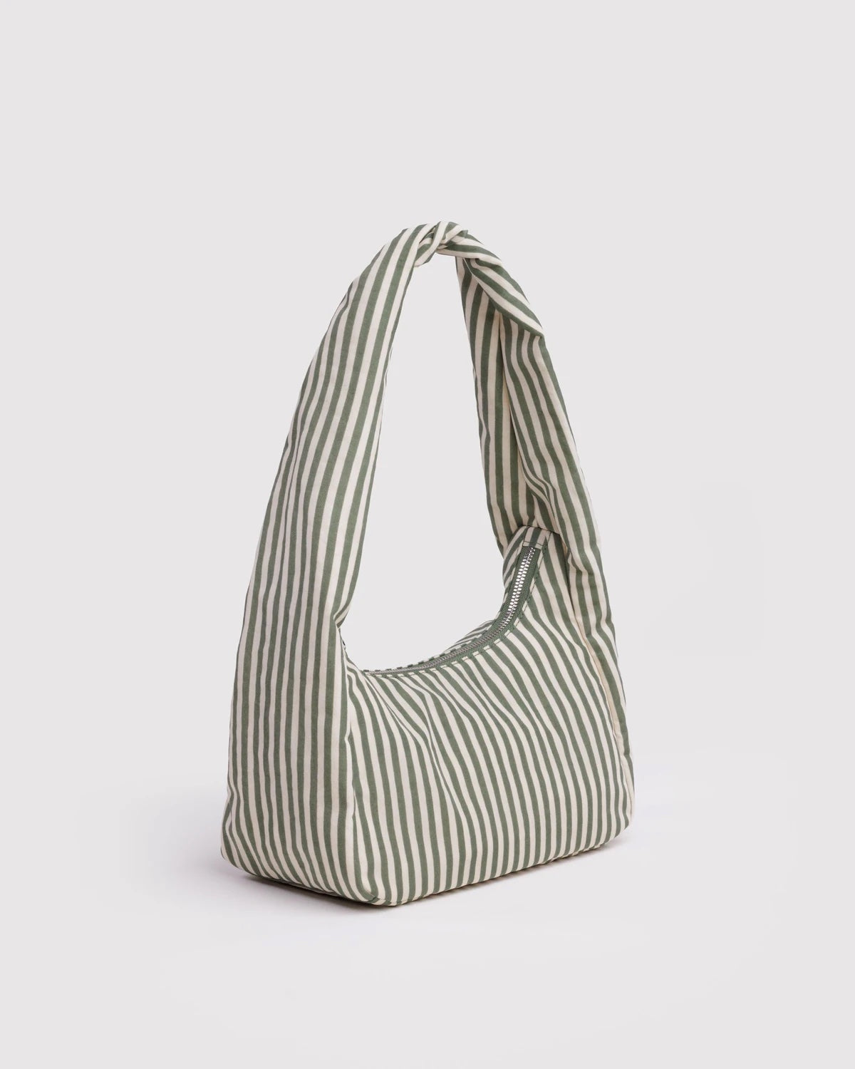 Small Sage Stripe Nylon Meringue Bag
