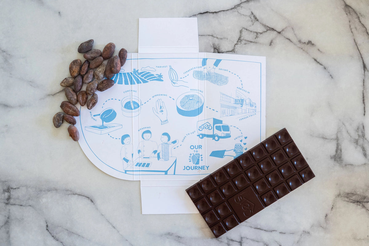 Mini Honey Lavender Chocolate Bar