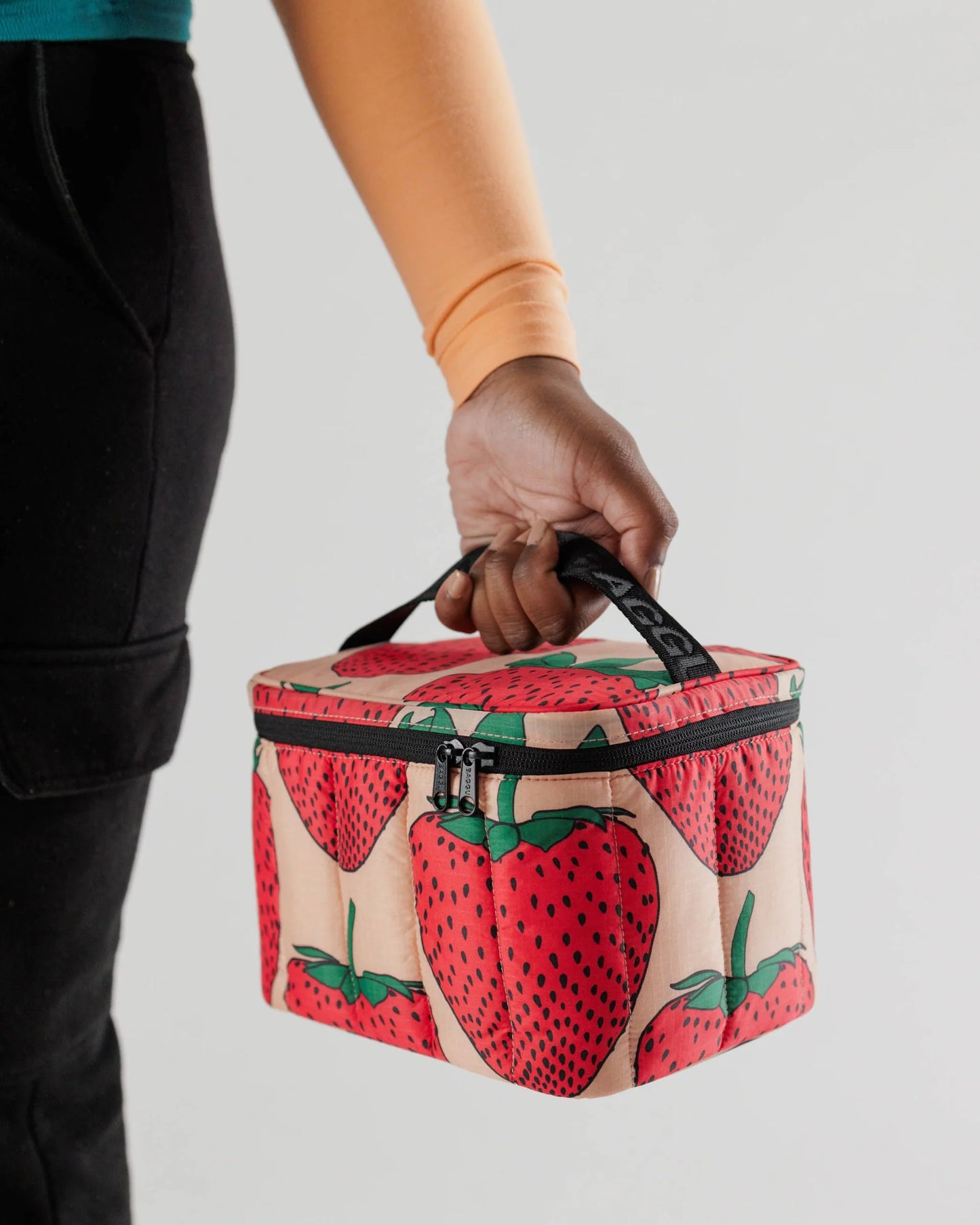 Strawberry Baggu Puffy Lunch Bag