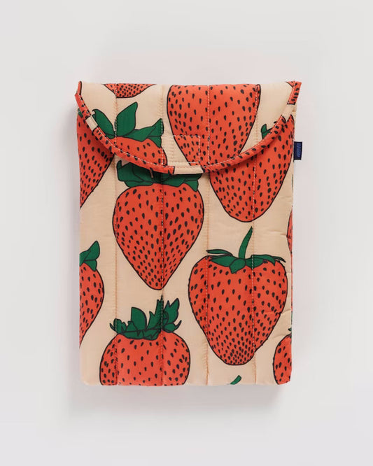 Strawberry Puffy 13"/14" Laptop Sleeve Baggu