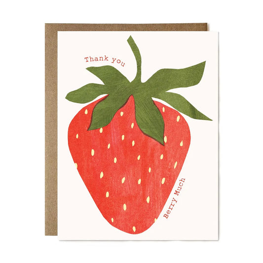 Thank You Berry Much Card
