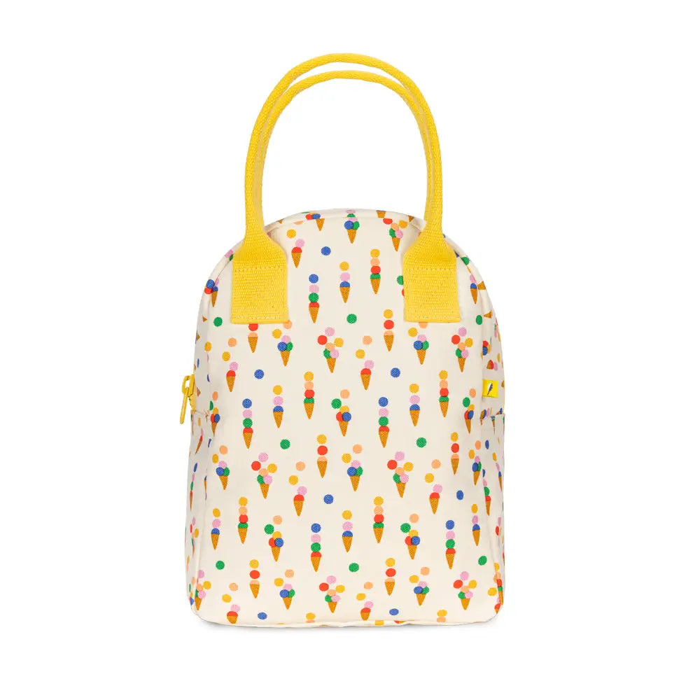 Summer Cones Zipper Lunch Bag