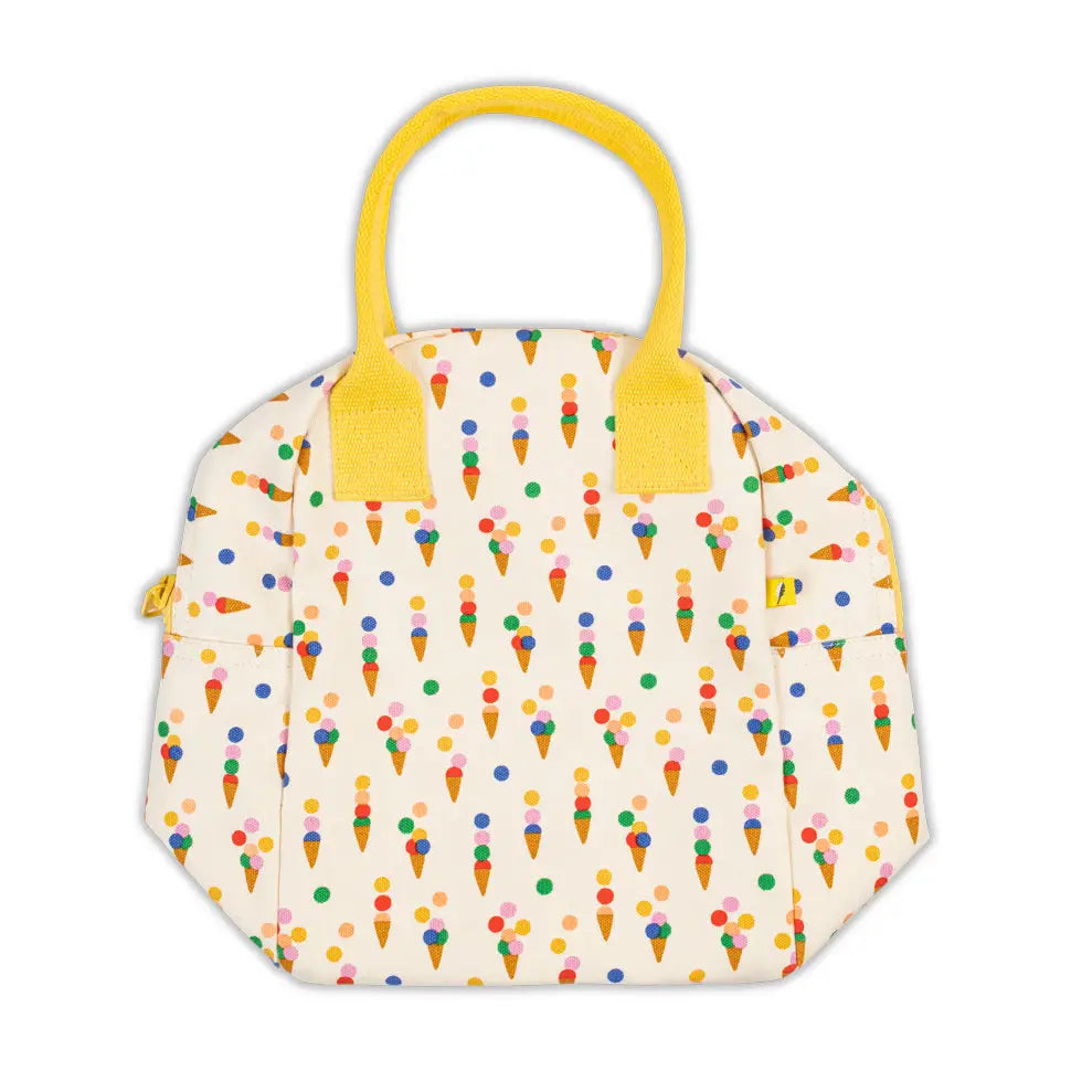 Summer Cones Zipper Lunch Bag