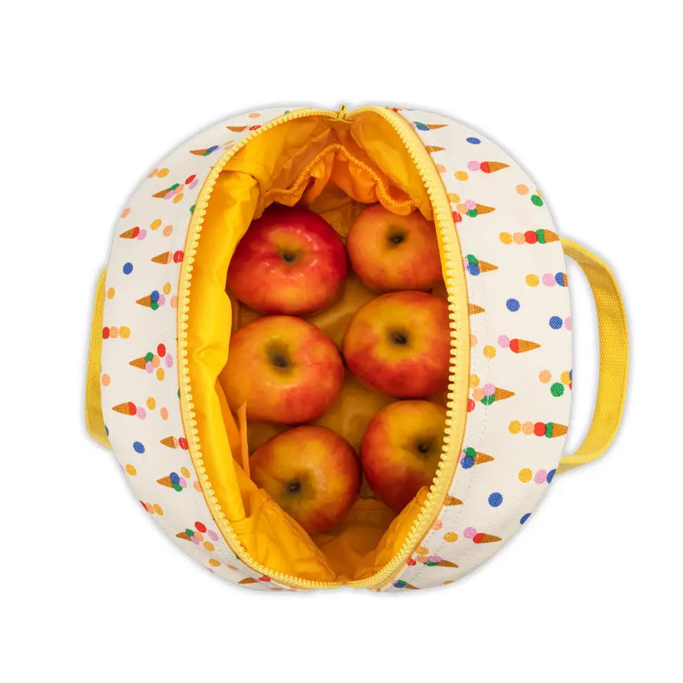 Summer Cones Zipper Lunch Bag