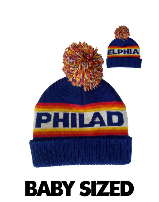 Baby Philadelphia Sunrise Pom Beanie