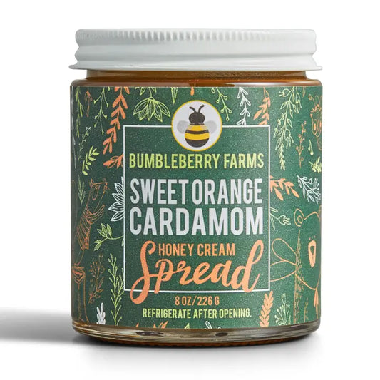 Sweet Orange and Cardamom Honey Spread