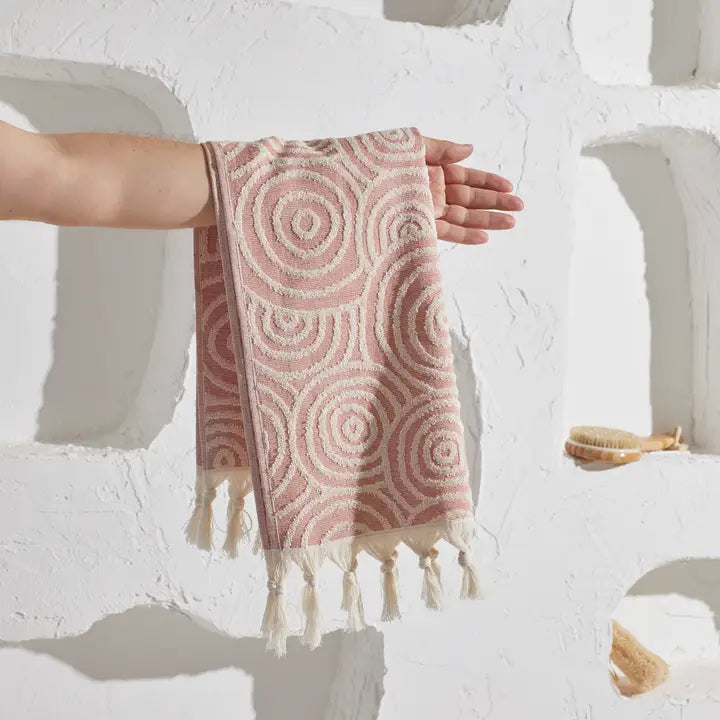 Terra Circles Terry Hand Towel