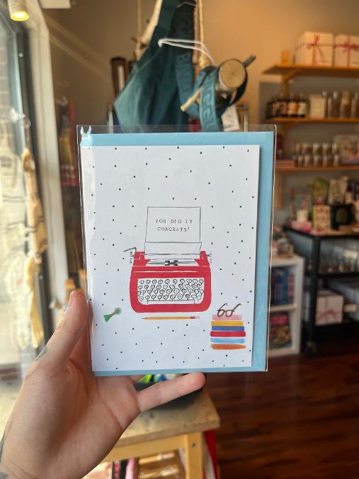 A Congrats Note For You Greeting Card