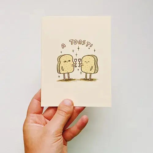 Toast Greeting Card