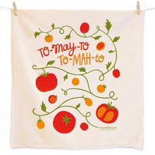 Load image into Gallery viewer, ToMayTo ToMahTo Tomato &amp; Basil Tea Towel Set