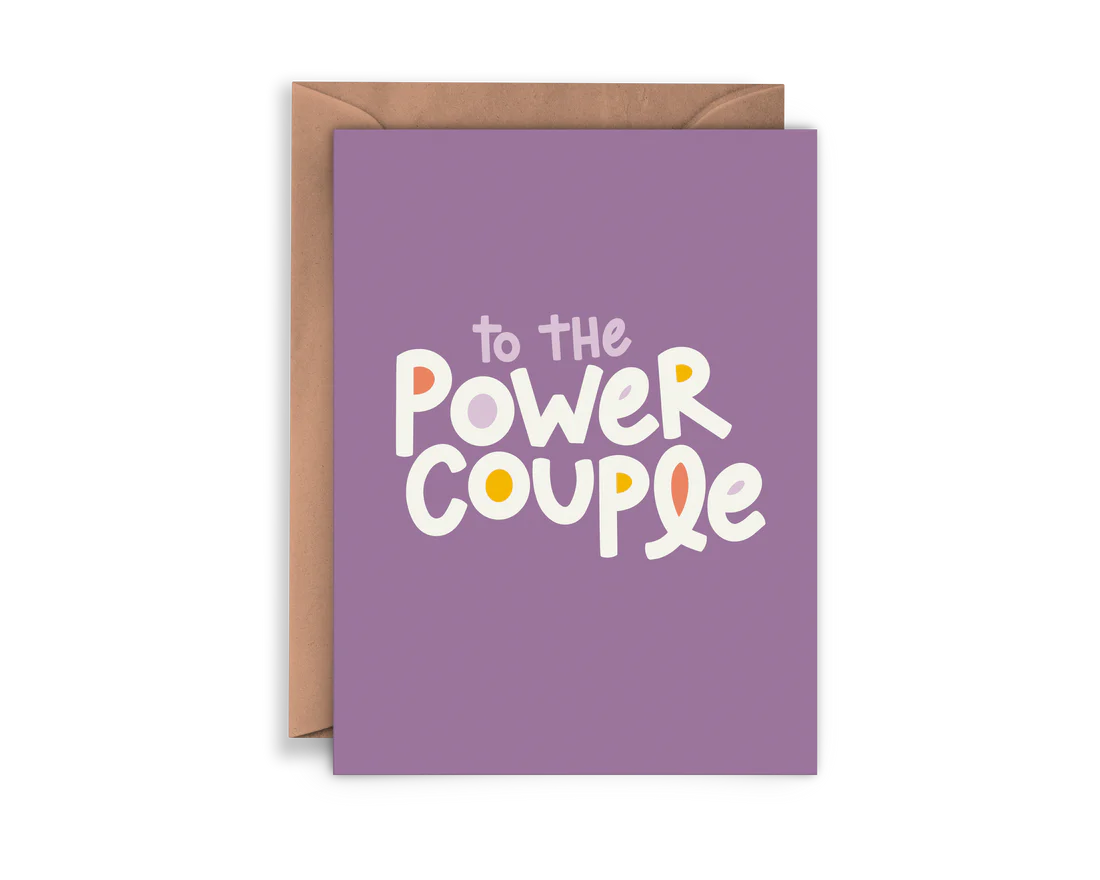 To the Power Couple Card