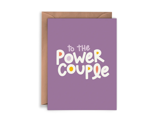 To the Power Couple Card