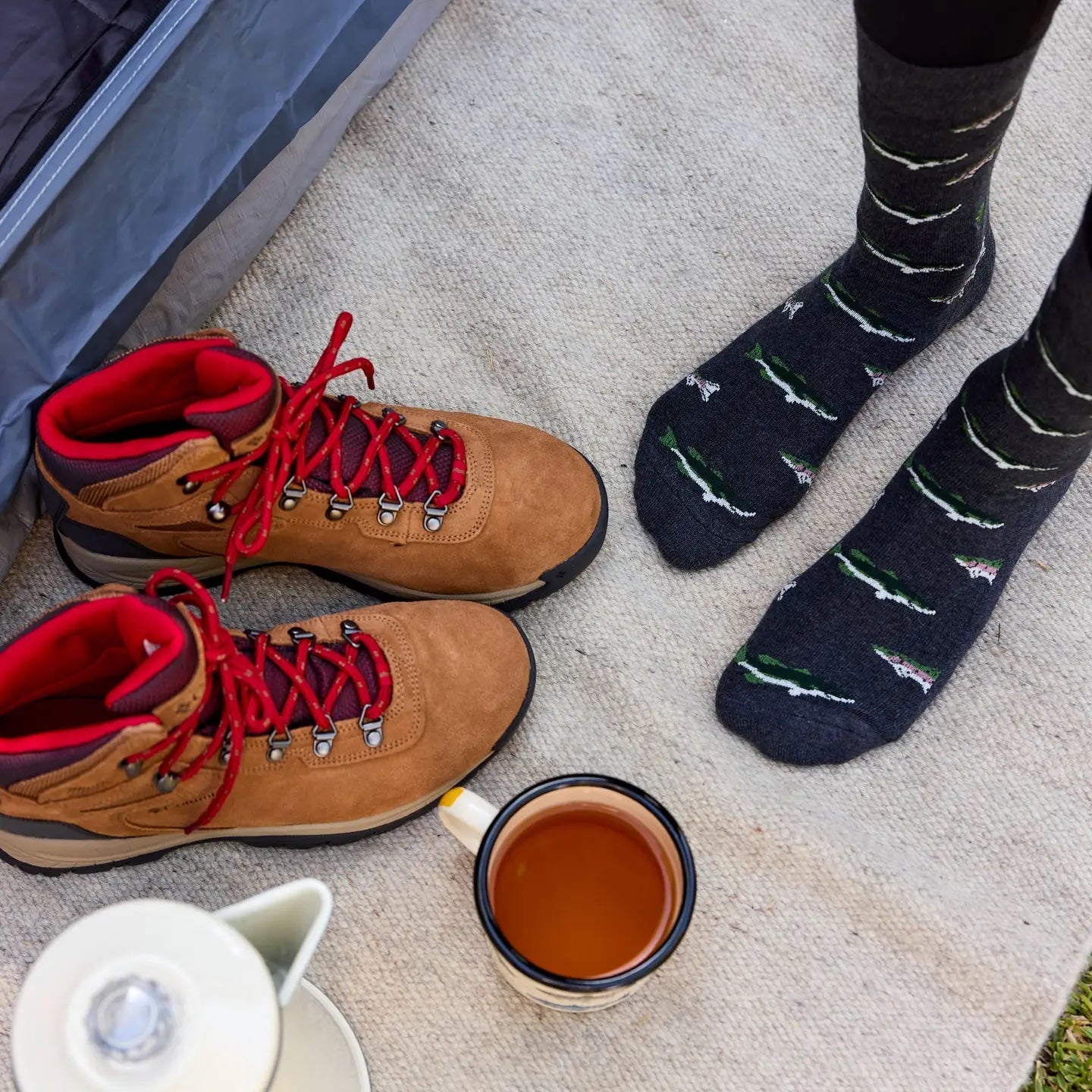 Socks That Protect National Parks (Trout) - Ali's Wagon