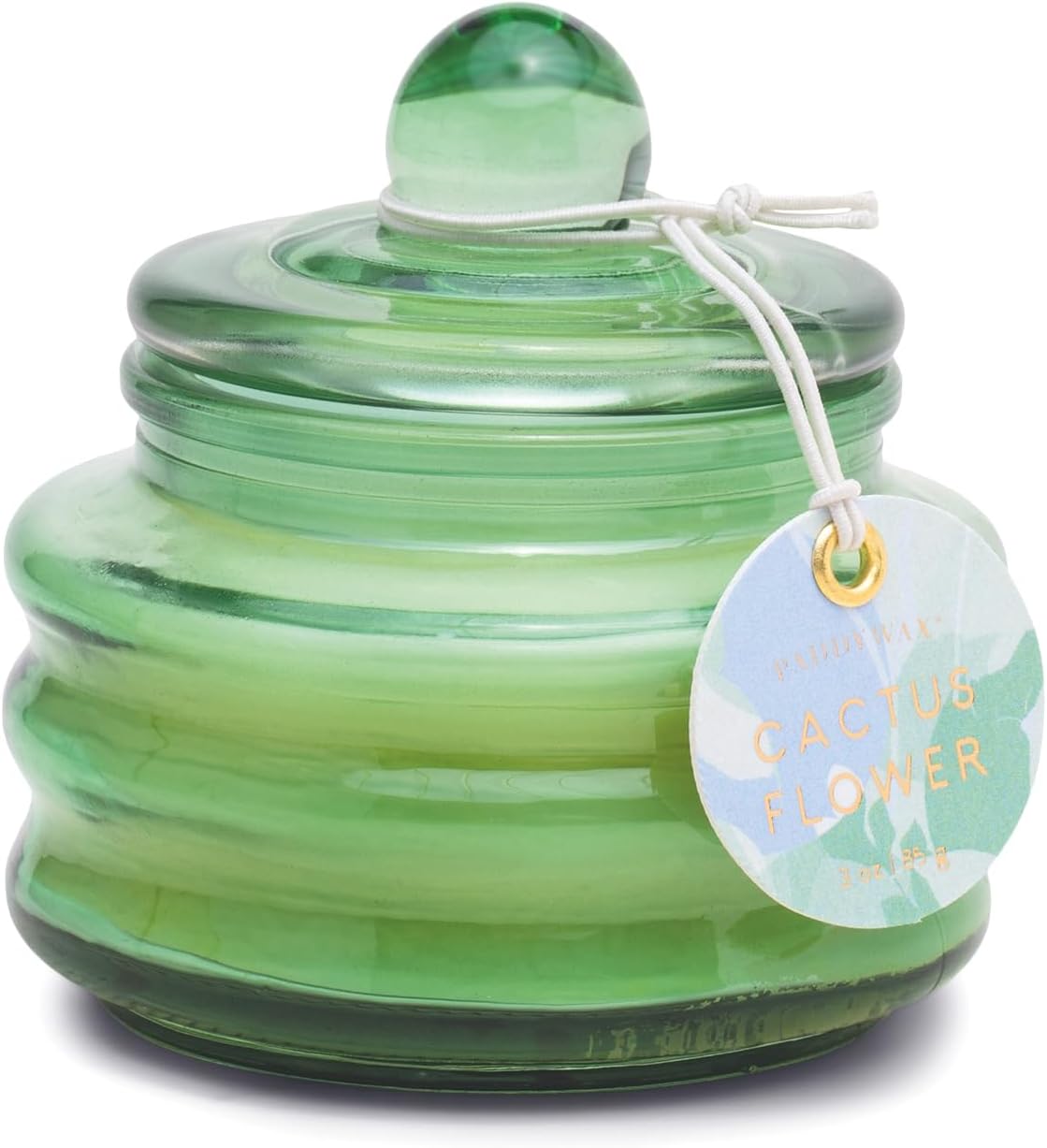 Cactus Flower Beam Glass Candle