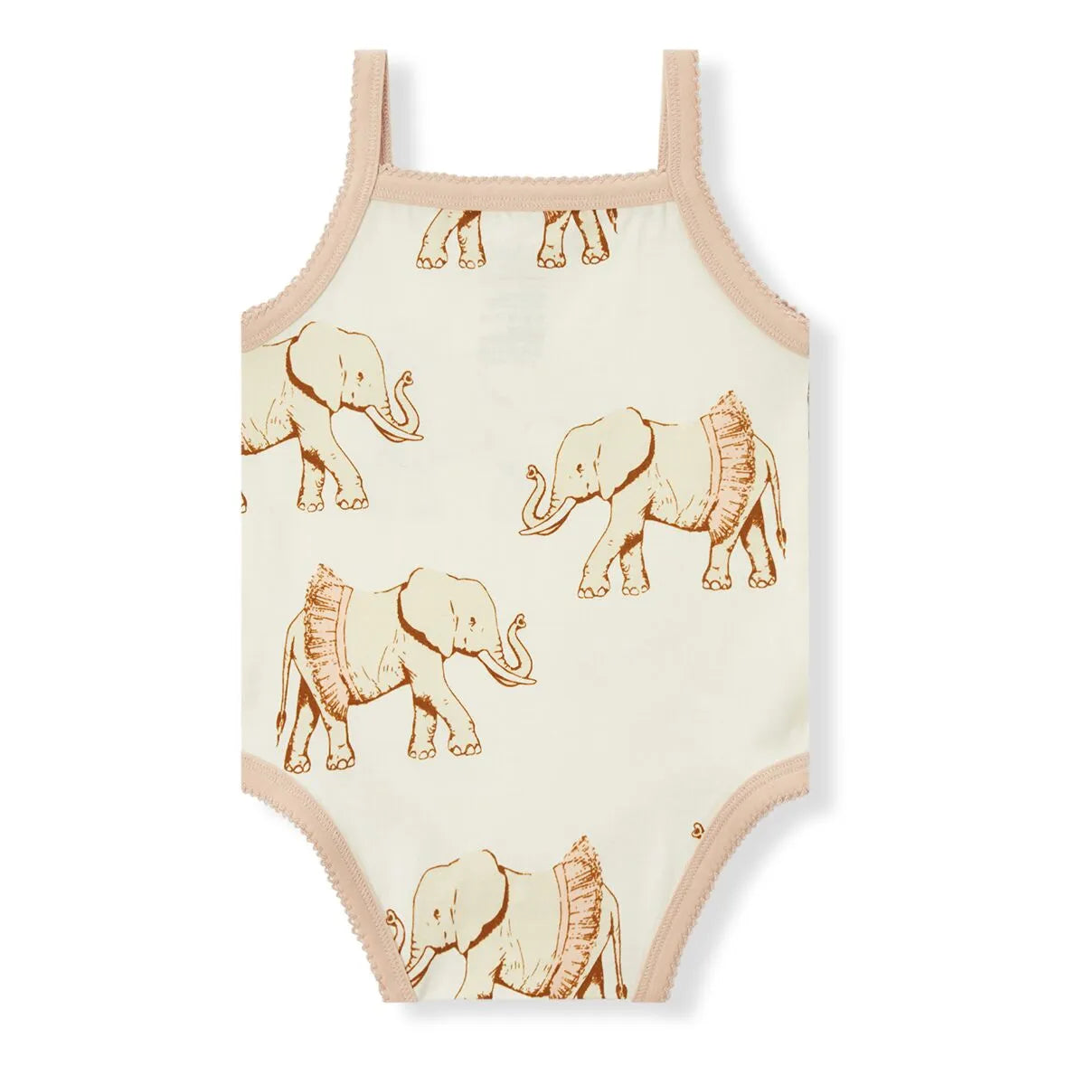 Tutu Elephant Stretch Sleeveless Onesie