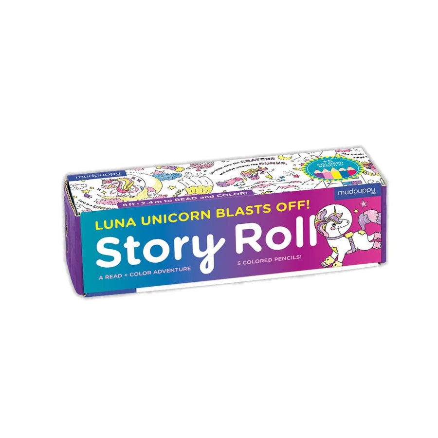 Luna Unicorn Blasts Off Story Roll