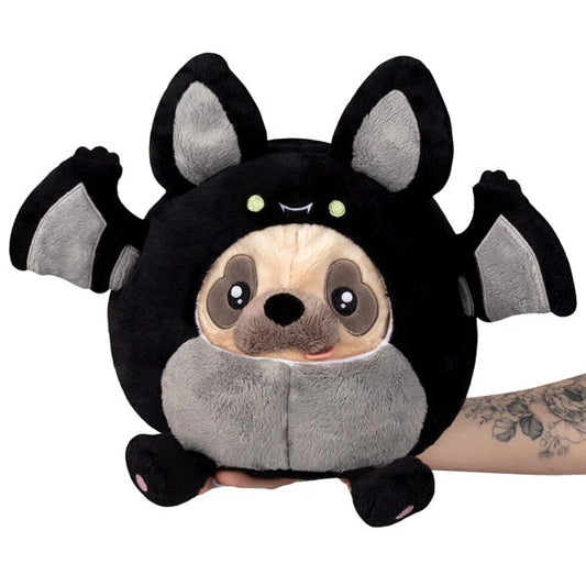 Undercover Pug in Bat Costume Squishable