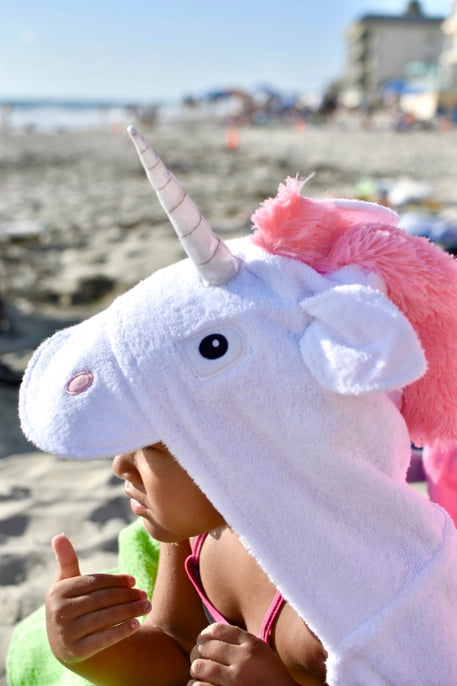 Unicorn Hooded Towel