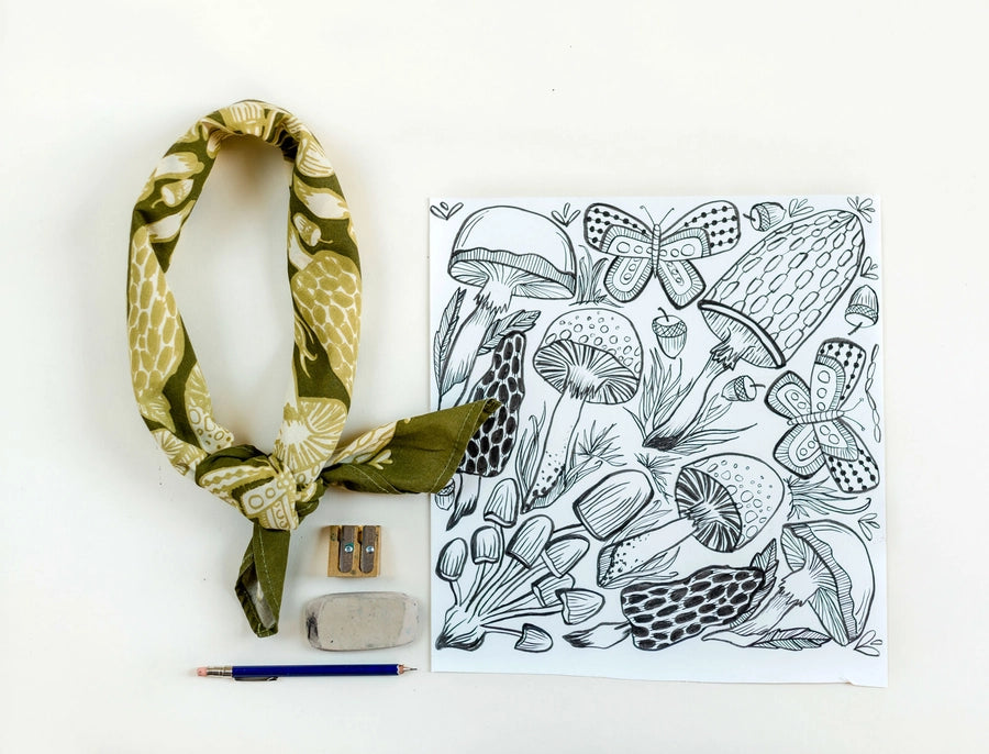 Mushroom No. 16 Bandana