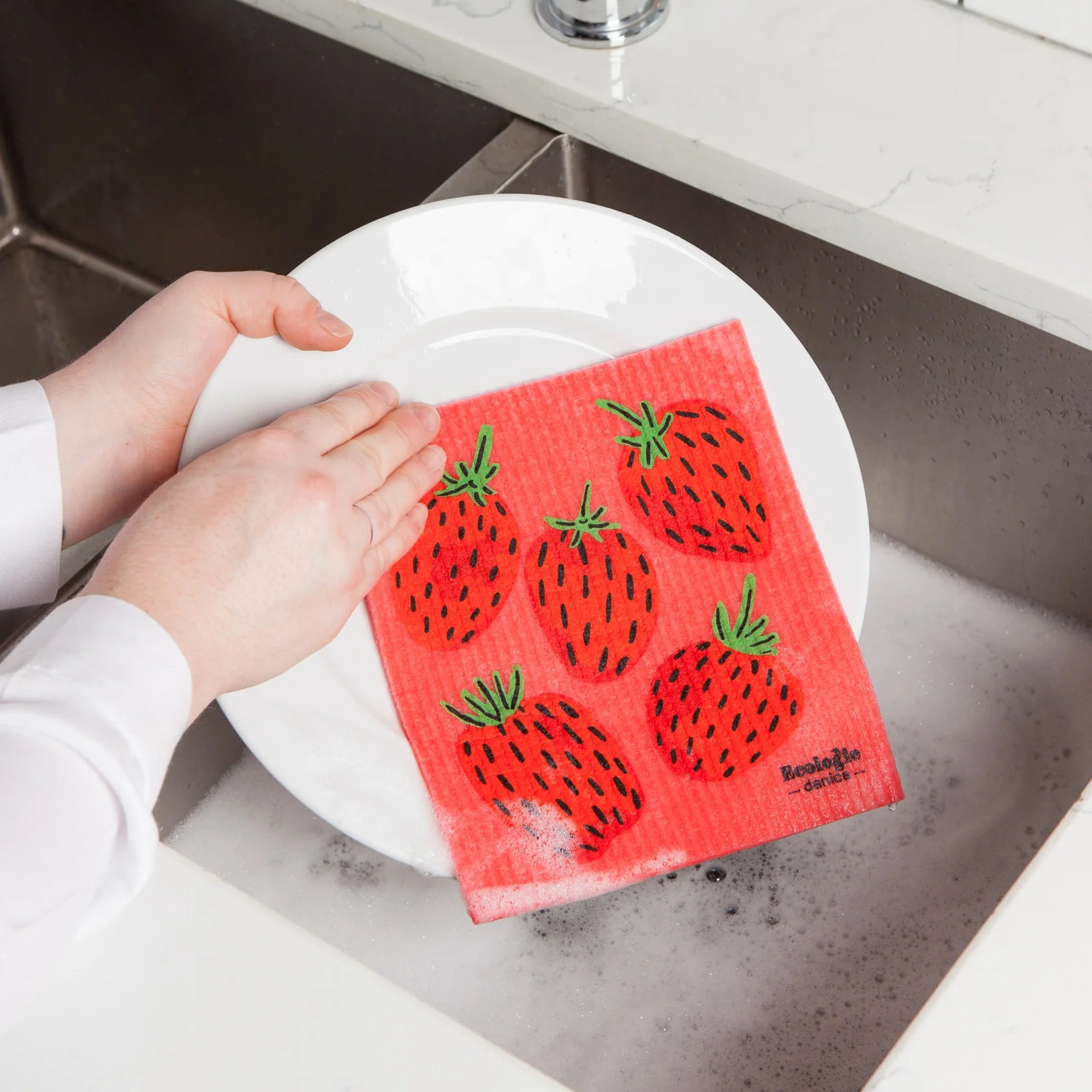 Berry Sweet Swedish Dishcloth - Ali's Wagon