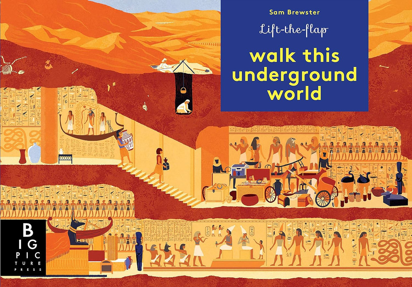 Walk this Underground World Lift the Flap Book