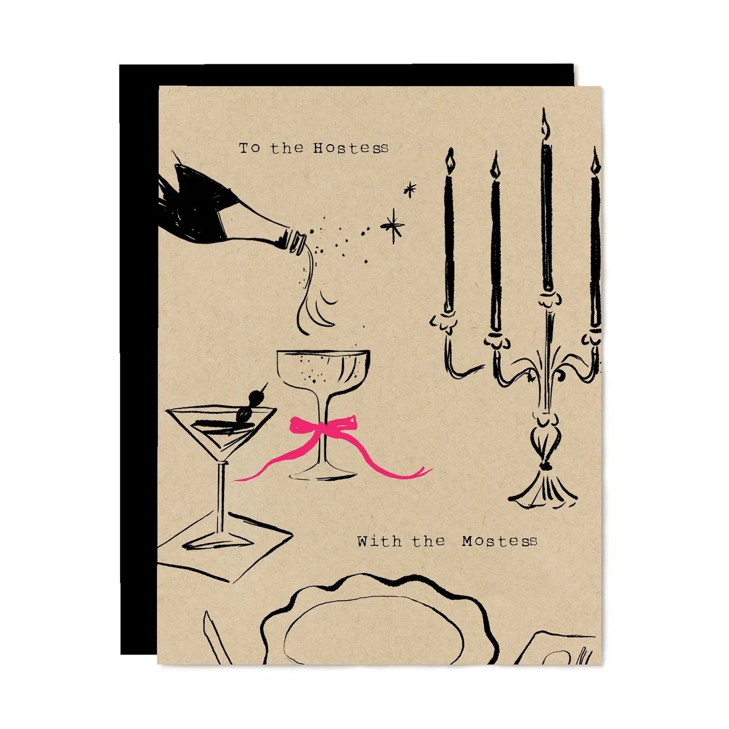 Hostess with the Mostess Card - Ali's Wagon