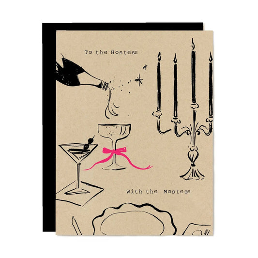 Hostess with the Mostess Card - Ali's Wagon