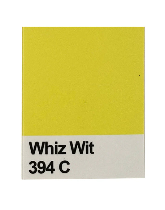 Whiz Wit Pantone Sticker