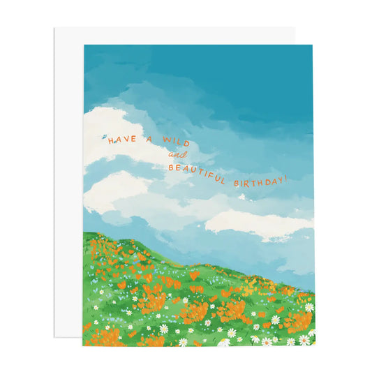 Wild and A Beautiful Birthday Card