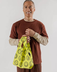 Yellow Happy Baggu Reusable Bag