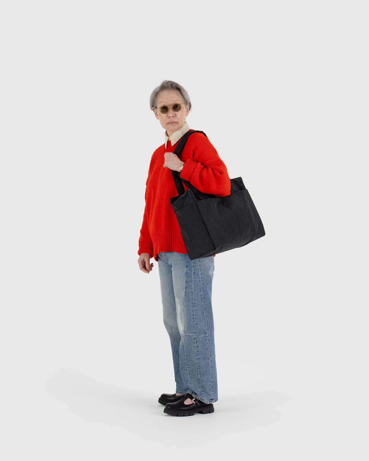 Balck Small Cloud Carry On