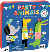 Load image into Gallery viewer, Party Animals Magnetic Play Set