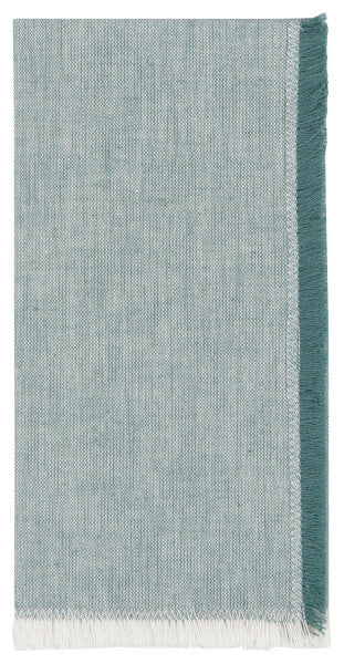 Lagoon Chambray Heirloom Napkin Set