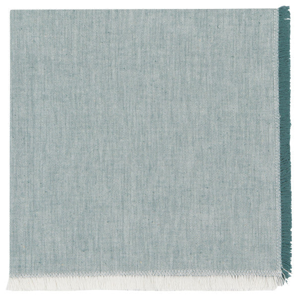 Lagoon Chambray Heirloom Napkin Set