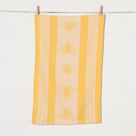 Honeybee Jacquard Tea Towel