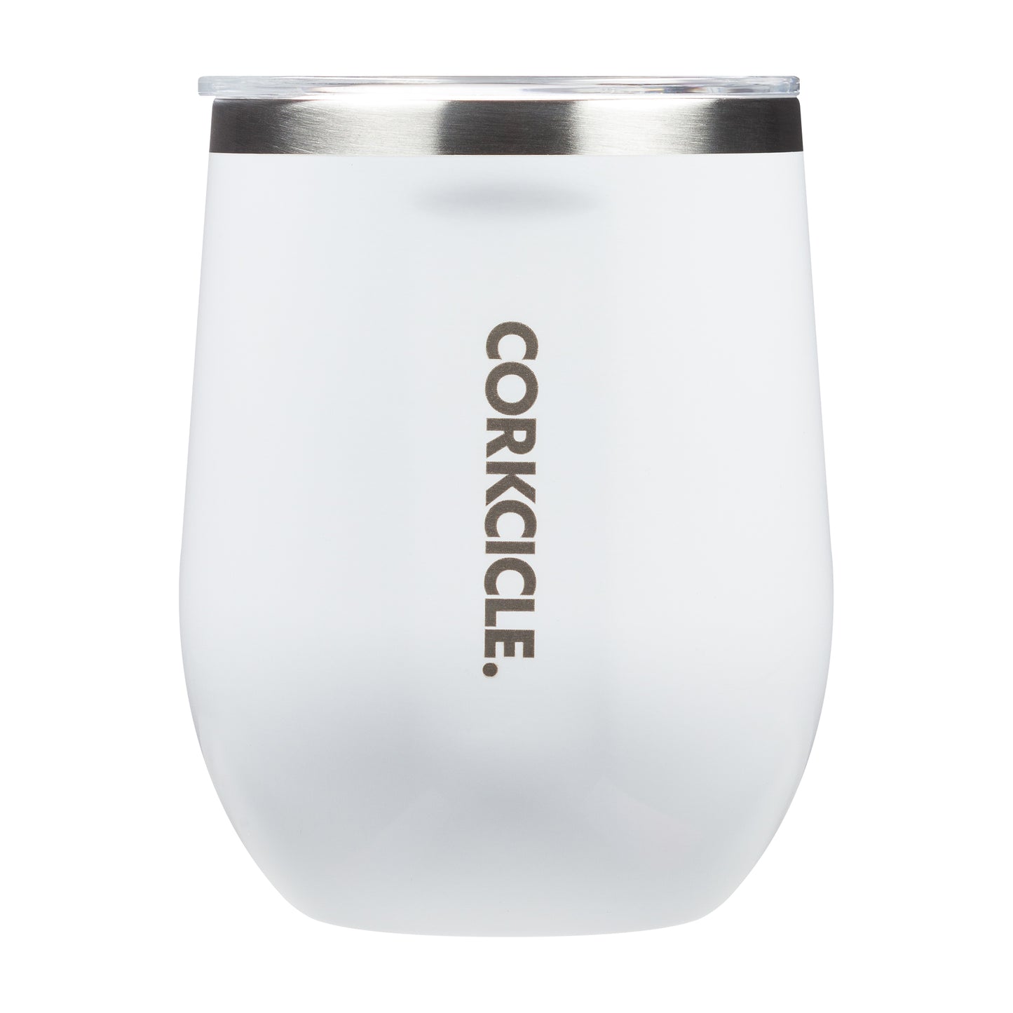 White Gloss Corkcicle Stemless