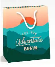 Let the Adventure Begin Gift Bag