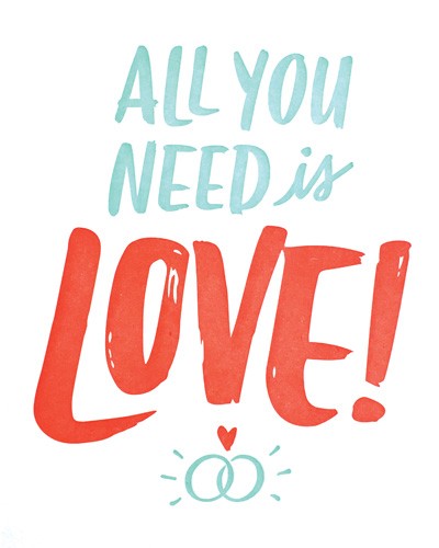 All You Need Is Love Card