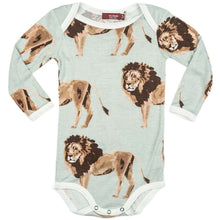 Load image into Gallery viewer, Lion Bamboo Long Sleeve Onesie