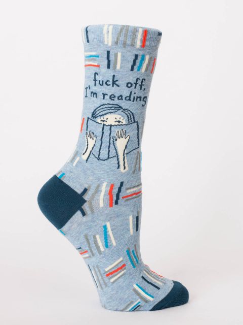 Fuck Off, I'm Reading Crew Socks