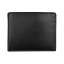 Load image into Gallery viewer, Black Bifold Wallet with ID Window