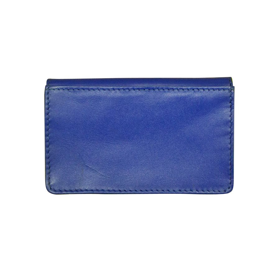 Cobalt Envelope Business Card Wallet