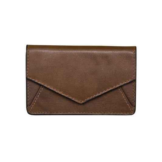 Toffee Envelope Business Card Wallet