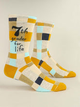 Load image into Gallery viewer, 7th Grader for Life Crew Socks