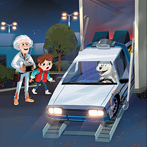 Back to the Future Picture Book