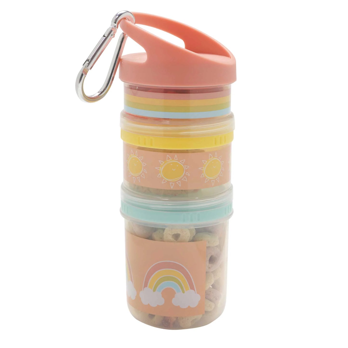 Rainbows & Sunshine Twist & Snack Stacker