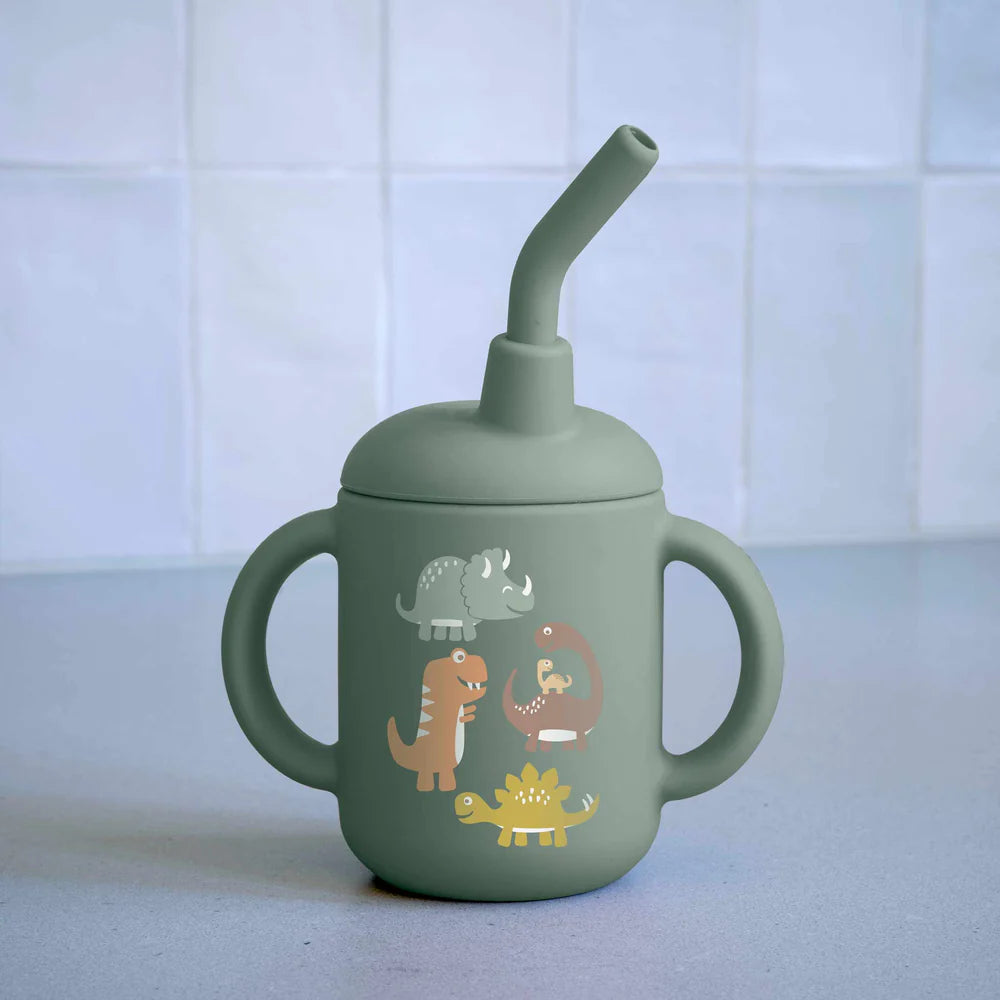 Baby Dinosaur Fresh & Messy Sippy Cup - Ali's Wagon