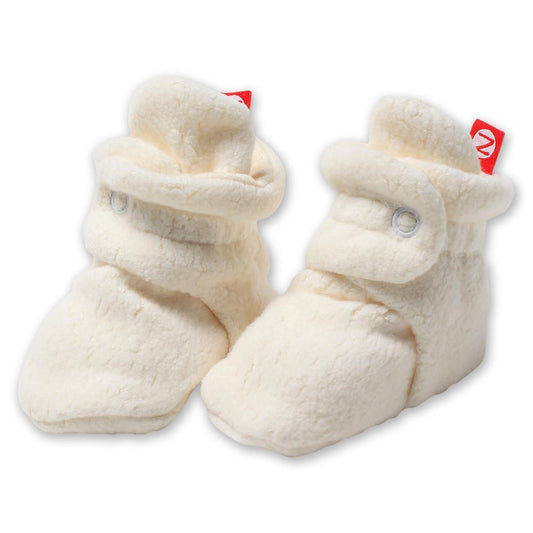 Cream Cozie Fleece Bootie